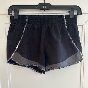 SO Black and Gray Women's/Juniors Athletic Shorts - XS